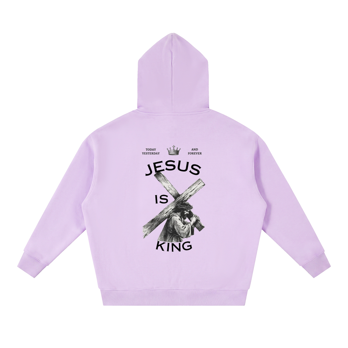 Essential Oversized Fleece Boxy Hoodie