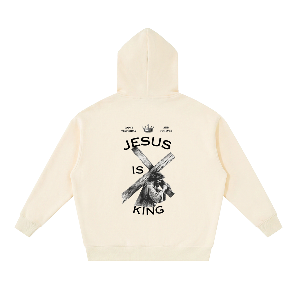 Essential Oversized Fleece Boxy Hoodie
