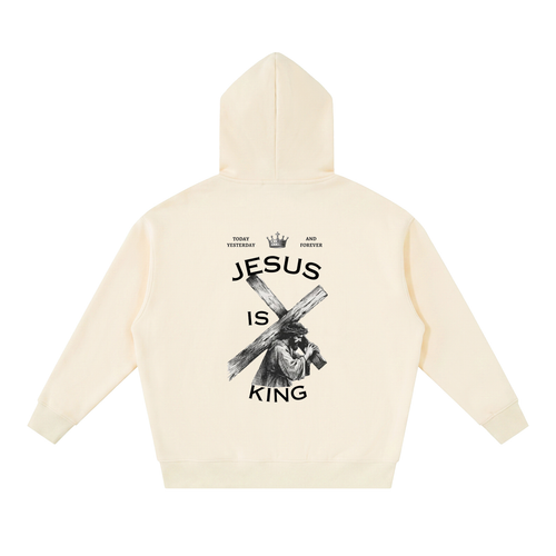 Essential Oversized Fleece Boxy Hoodie