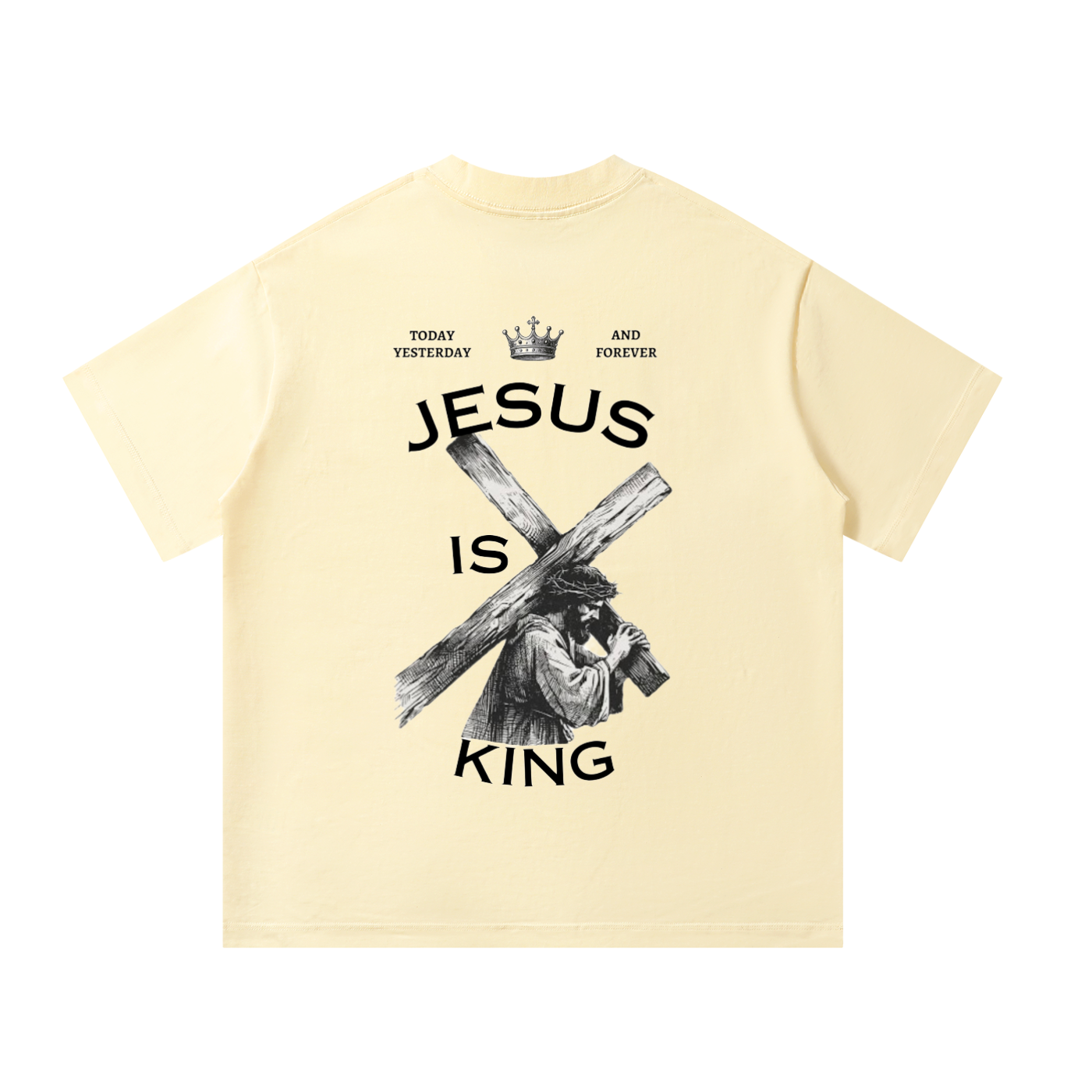 Jesus is King Oversized T-Shirt