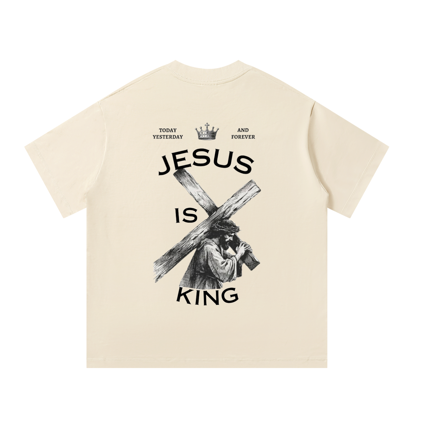 Jesus is King Oversized T-Shirt