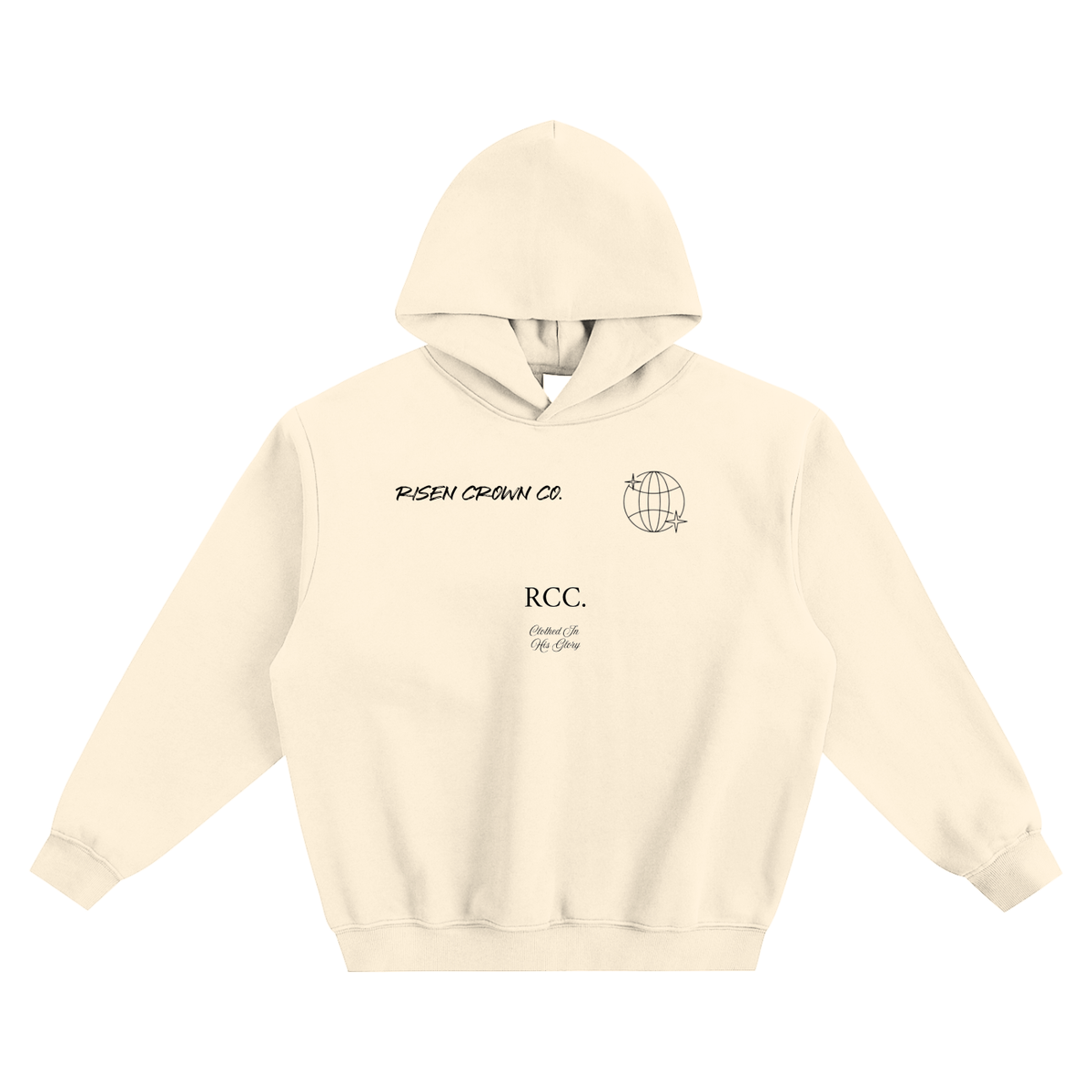 Fleeced Boxy Hoodie
