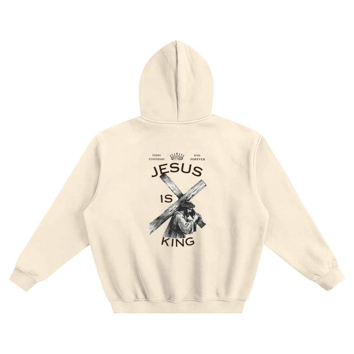 Fleeced Boxy Hoodie