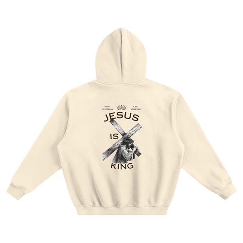 Fleeced Boxy Hoodie