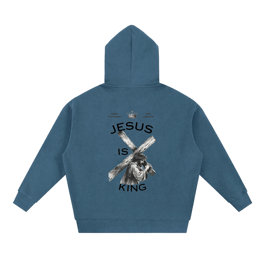 Essential Oversized Fleece Boxy Hoodie