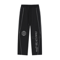 Reflection Striped Straight-Leg Sweatpants
