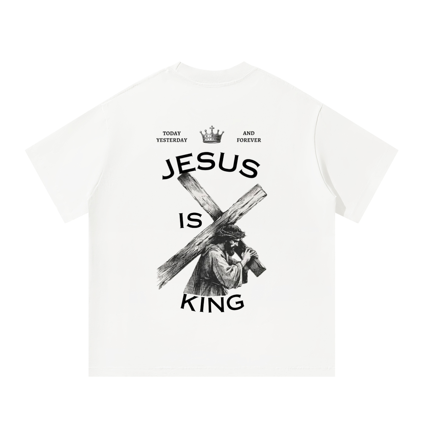 Jesus is King Oversized T-Shirt