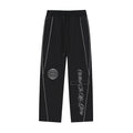 Reflection Striped Straight-Leg Sweatpants