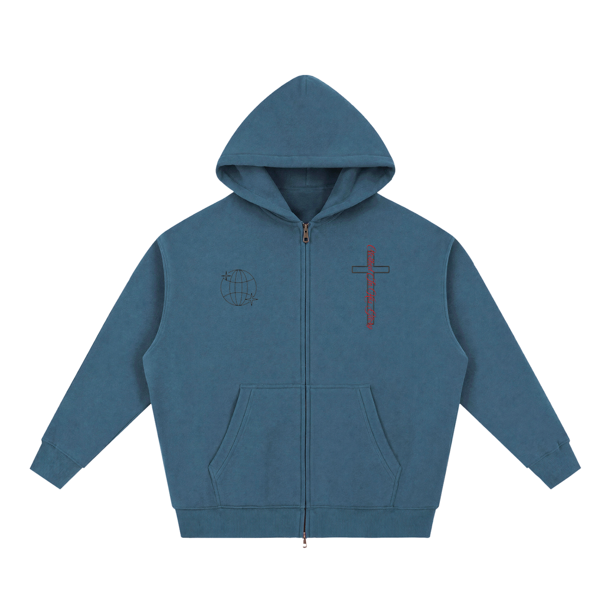 Essential Oversized Fleece Boxy Hoodie