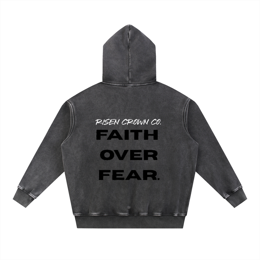 Faith Over Fear Oversize Hoodie