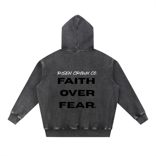 Faith Over Fear Oversize Hoodie